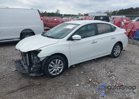 2015 Nissan Sentra Sv from USA, damaged, VIN 3N1AB7AP0FY270155